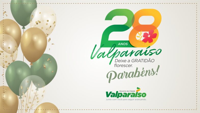 Parabéns, Valparaíso, viva seus 28 anos!