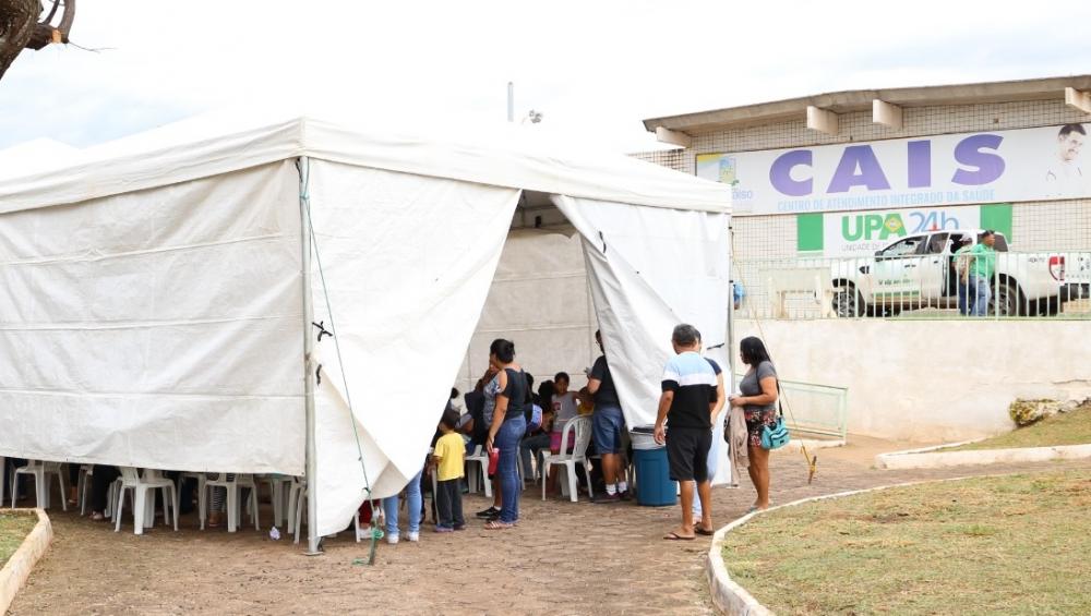 Secretaria de Saúde de Valparaíso instala tenda no Cais para atender pacientes com suspeita de dengue