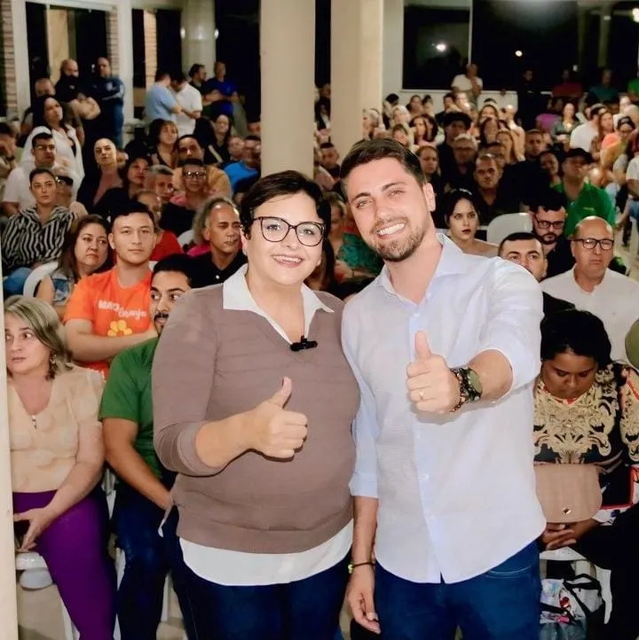Ex-secretária de Educação de Valparaíso de Goiás, professora Rudilene Nobre declara apoio à pré-candidatura de Marcus Vinicius